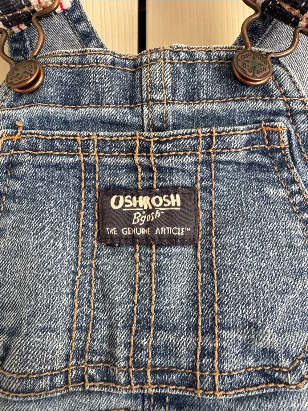 Vintage OshKosh B’gosh Overalls Boys Size 9months